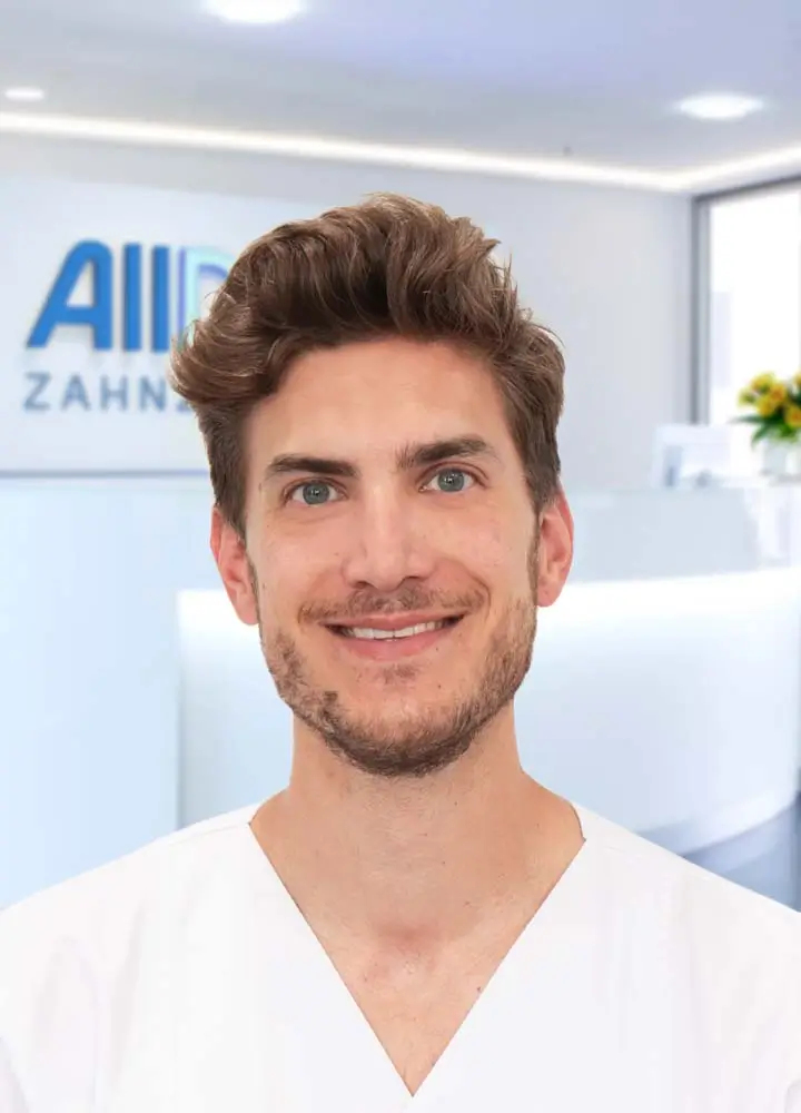 Portrait Zahnarzt Iosif Sifakis (AllDent M&uuml;nchen Hauptbahnhof)