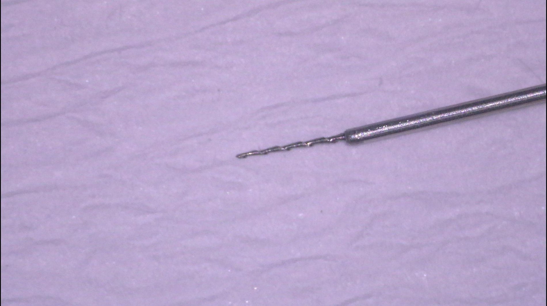 entferntes Feilefragment AllDent 