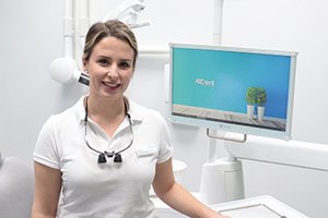 Zahnärztin AllDent Behandlungsraum