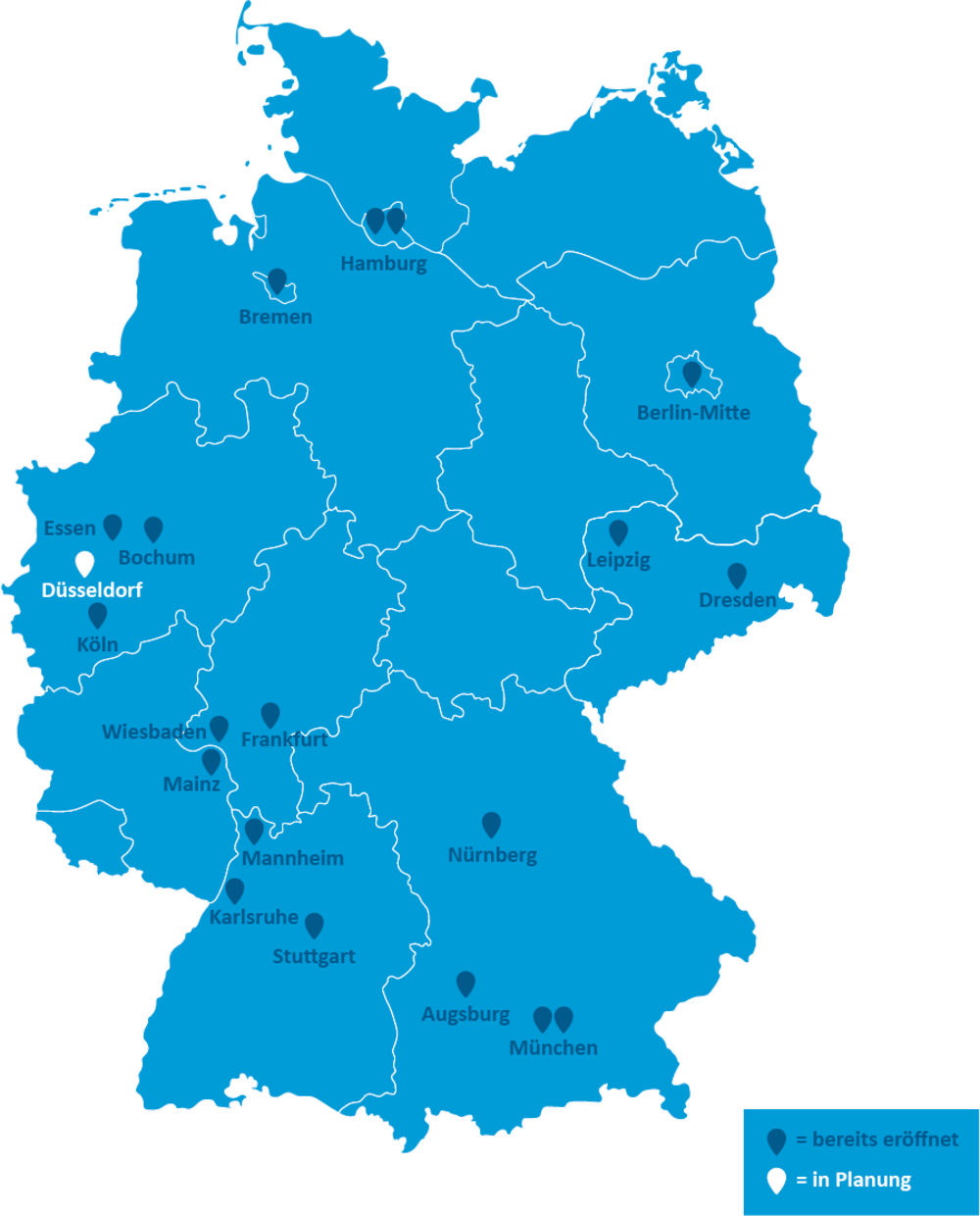 Deutschlandkarte AllDent