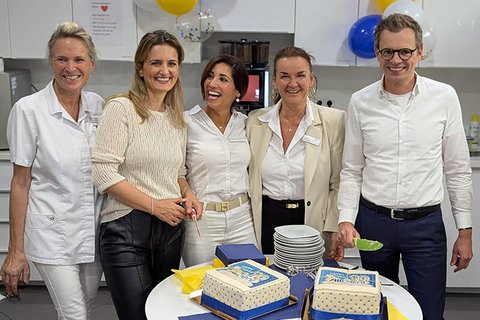 Gruppenbild Teamleitung AllDent Muenchen Ost und AllDent Gruender