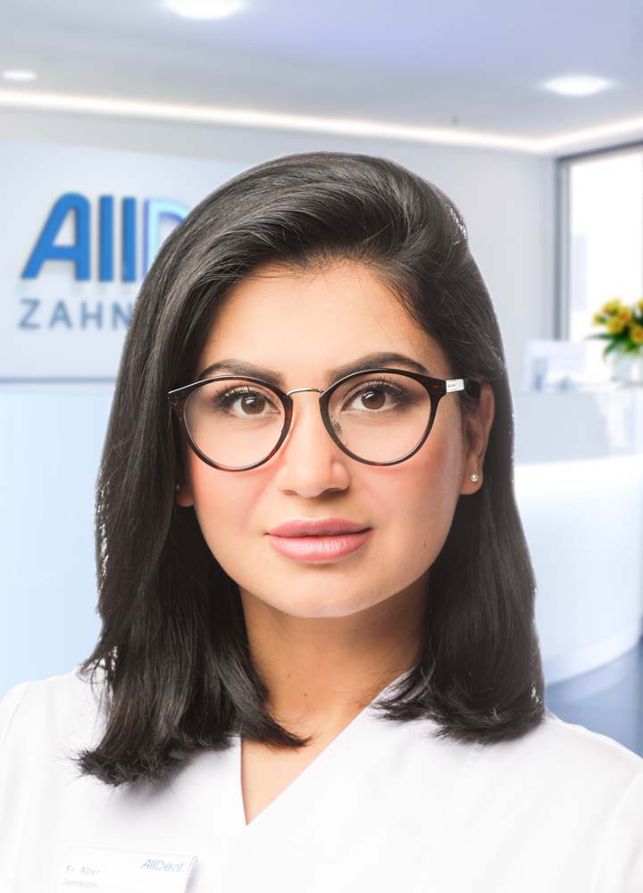 Portrait Oberärztin M. Aber (AllDent Hamburg Bergedorf)